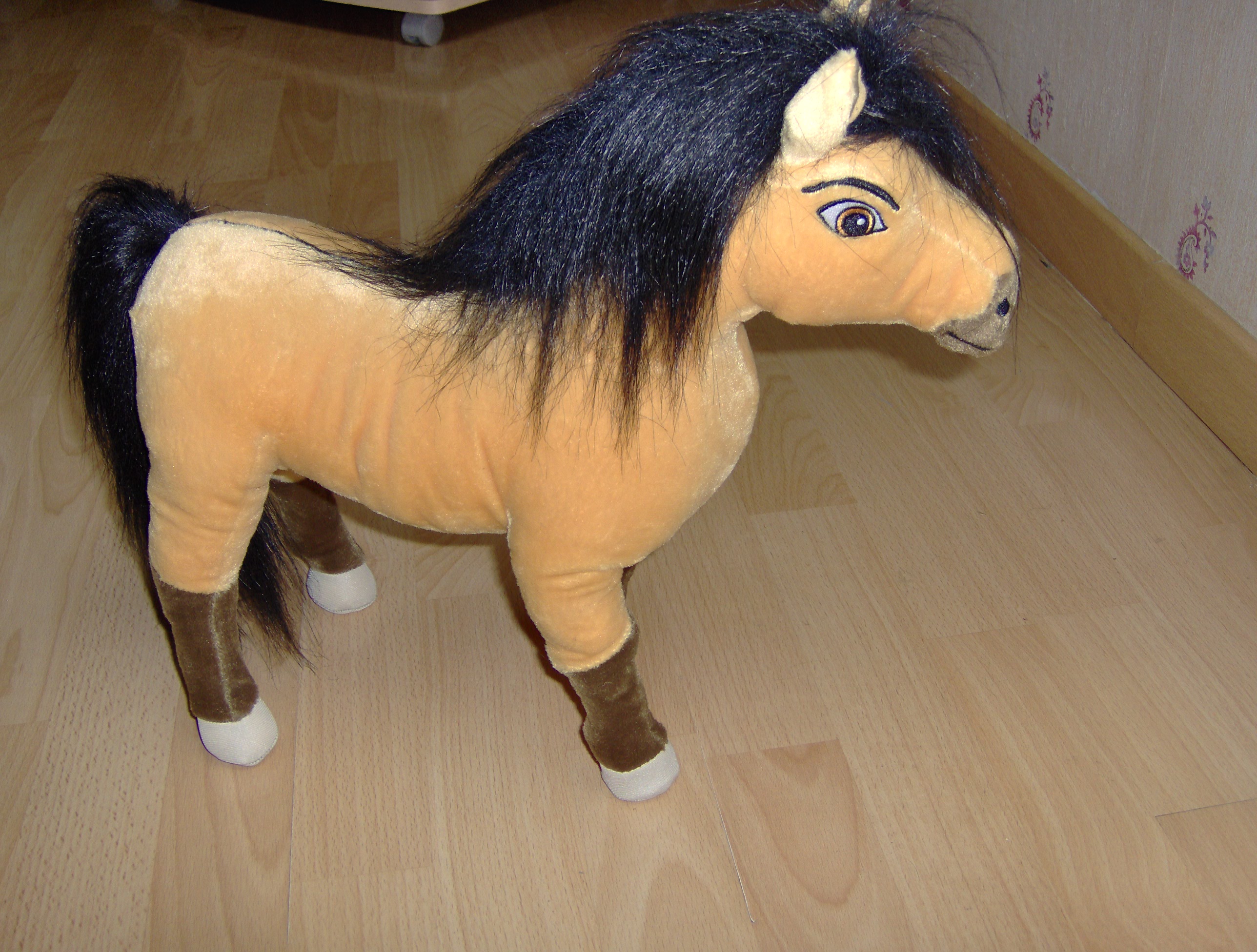 peluche cheval spirit